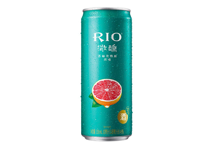 锐澳罐装西柚味 330ML